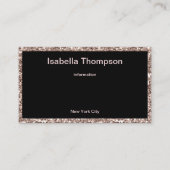 美しいサロン 名刺 (裏面)