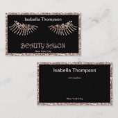 美しいサロン 名刺 (正面/裏面)