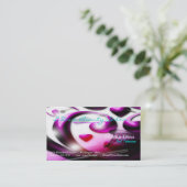 美しいサロン/日スパ名刺 名刺 (スタンド正面)