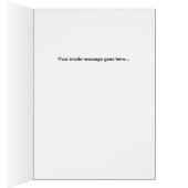 美しいサロン – 時間が始まる…今！おもしろカード (内側 (右))