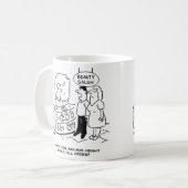 美しいサロン – 高注文の最大高さ コーヒーマグカップ (正面左)