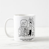 美しいサロン – 高注文の最大高さ コーヒーマグカップ (左)