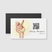 美しいサロンQRコード (正面/裏面)