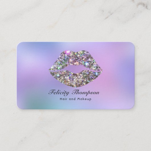 美しいサロンQRコード 名刺 (正面)