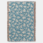 美しいサンゴの模様 スローブランケット (正面縦)