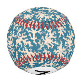 美しいサンゴの模様 野球ボール (裏面)