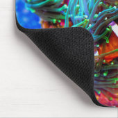 美しいサンゴ礁とピエロ魚 マウスパッド (コーナー)