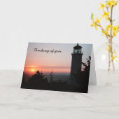 美しいサンセットカードで元気になる カード (黄色い花)