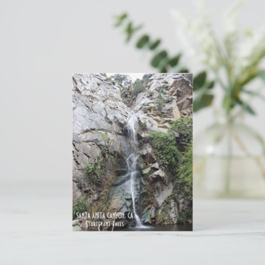 美しいサンタアニタキャニオン葉書! シーズンポストカード (スタンド正面)