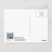 美しいサンタモニカはがき! ポストカード (裏面)