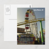 美しいサンタモニカはがき！ ポストカード (正面/裏面)