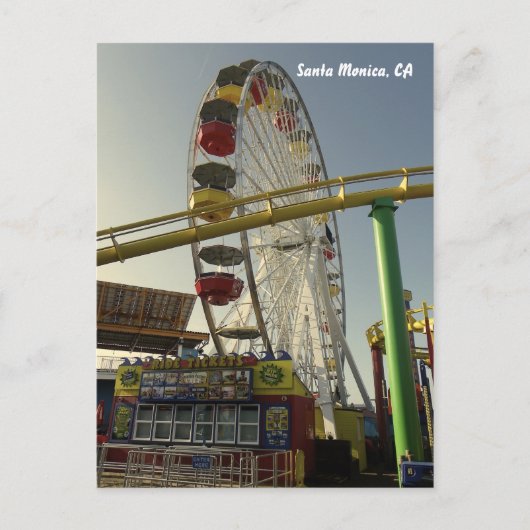 美しいサンタモニカはがき！ ポストカード (正面)