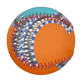 美しいサンバの色彩 野球ボール (正面左)