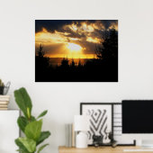 美しいサンライズポスター ポスター (ホームオフィス)