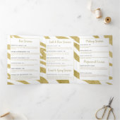 美しいサービスカタログ 三つ折りカード (内部)