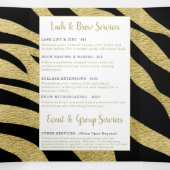 美しいサービスカタログ 三つ折りカード (内部中)