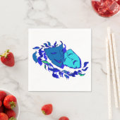 美しいシアターマスク スタンダードカクテルナプキン (インサイチュ)