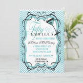 美しいシェブロン50と素晴らしい招待状 招待状 (スタンド正面)