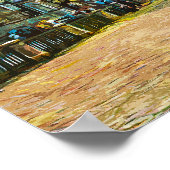 美しいシエナイタリアシティオイルペインティング ポスター (角)