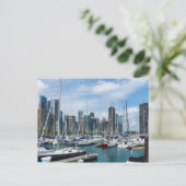 美しいシカゴの港のポストカード ポストカード (スタンド正面)