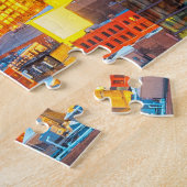 美しいシカゴ、イリノイ州、統一された州 ジグソーパズル (側面)