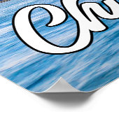 美しいシカゴ、イリノイ州、統一された州 ポスター (角)