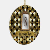 美しいシックガーリー鏡エレガントデイギフト セラミックオーナメント (右)