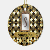 美しいシックガーリー鏡エレガントデイギフト セラミックオーナメント (左)