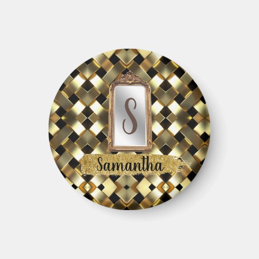 美しいシックガーリー鏡エレガントデイギフト マグネット (正面)