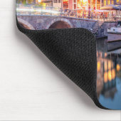 美しいシティオブアムステルダム、オランダ マウスパッド (コーナー)