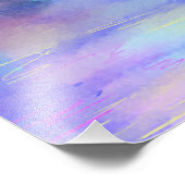 美しいシドニーハーバーウォーターカラーサンセット フォトプリント (角)