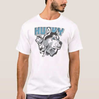 美しいシベリアンハスキー Tシャツ