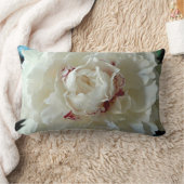 美しいシャクヤクの開花 ランバークッション (ブランケット)