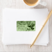 美しいシャムロック ラベル (インサイチュ)