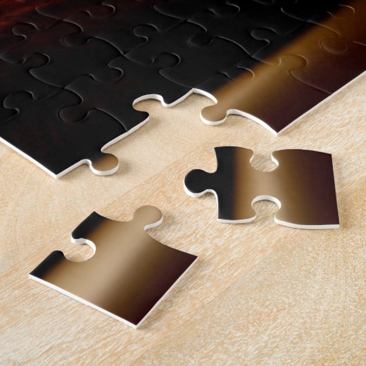 美しいシャム猫バイウィンドクリスマス動物 ジグソーパズル (側面)