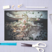 美しいシャンデフランスのリア 薄葉紙 (クラフト)