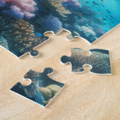 美しいシュノーケリング礁 ジグソーパズル (側面)