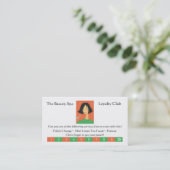 美しいショップロイヤリティカード ロイヤリティカード (スタンド正面)