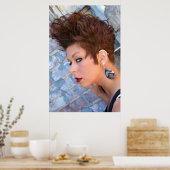 美しいショートヘアポスター ポスター (キッチン)