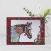 美しいショー馬、プライド、アザミのコレクション シーズンカード (スタンド正面)