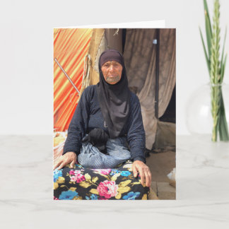 美しいシリア人女性 カード