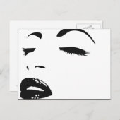 美しいシルエット(大きい) ポストカード (正面/裏面)