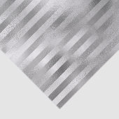 美しいシルバー ストライプのウェディング 薄葉紙 (詳細)