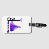 美しいシンデレラ3Dモデリング –  ラゲッジタグ (正面横)