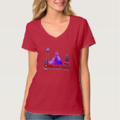 美しいシンデレラ3Dモデリング –  Tシャツ (正面)