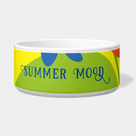 美しいシンプル夏のフローラデザイン ボウル