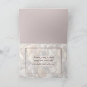 美しいシーシェルズトロピカルコレクションノートカード カード (内部)