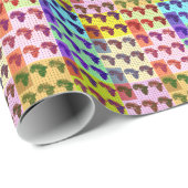 美しいシームレスなアフリカ ラッピングペーパー (ロールコーナー)