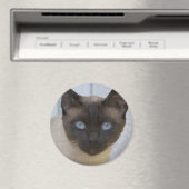 美しいシールポイントシャメネコ マグネット (インサイチュ (食洗機))