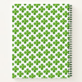 美しいジェイドツリーグリーン葉ノート ノートブック (裏面)